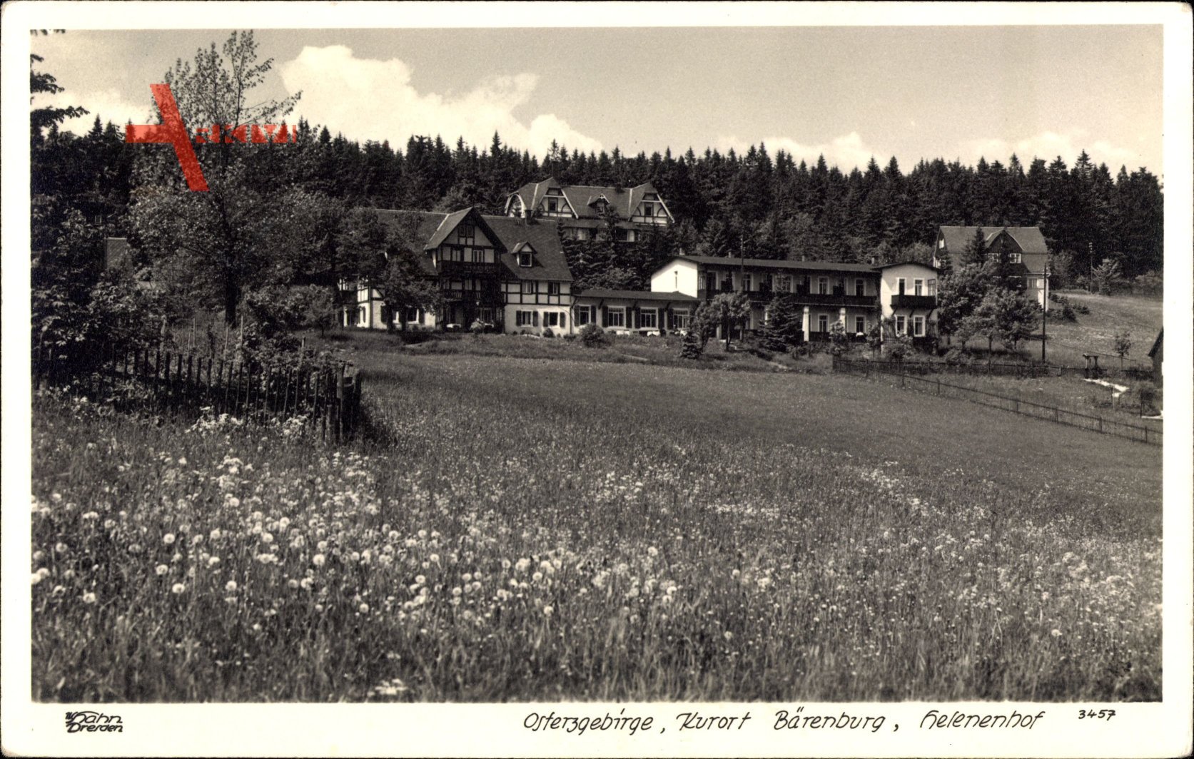 Bärenburg Altenberg im Erzgebirge, Helenenhof, Walter Hahn 3457