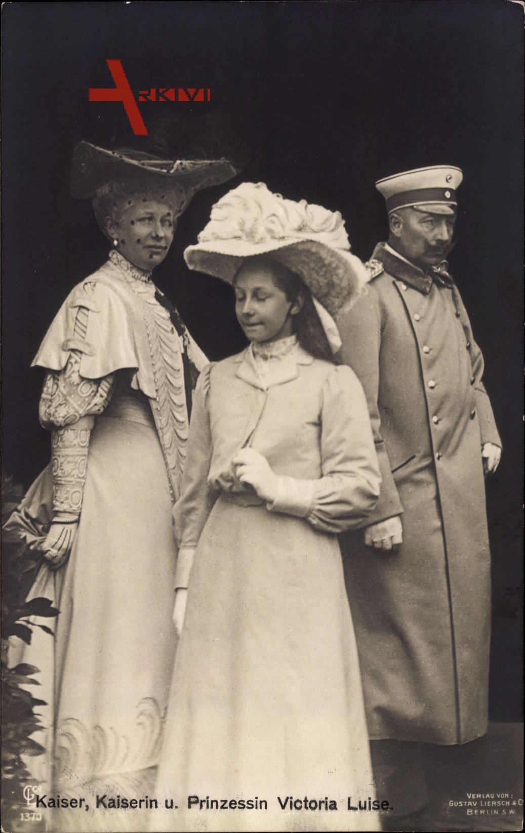 Kaiser Wilhelm II., Kaiserin Auguste Viktoria, Victoria Luise