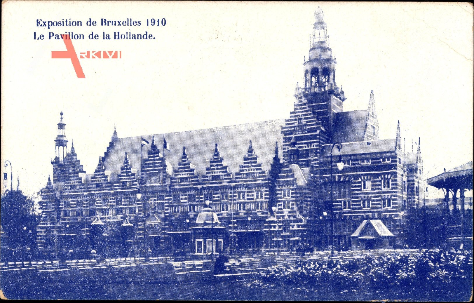 Bruxelles Brüssel, Expo, Weltausstellung 1910, Pavillon de la Hollande
