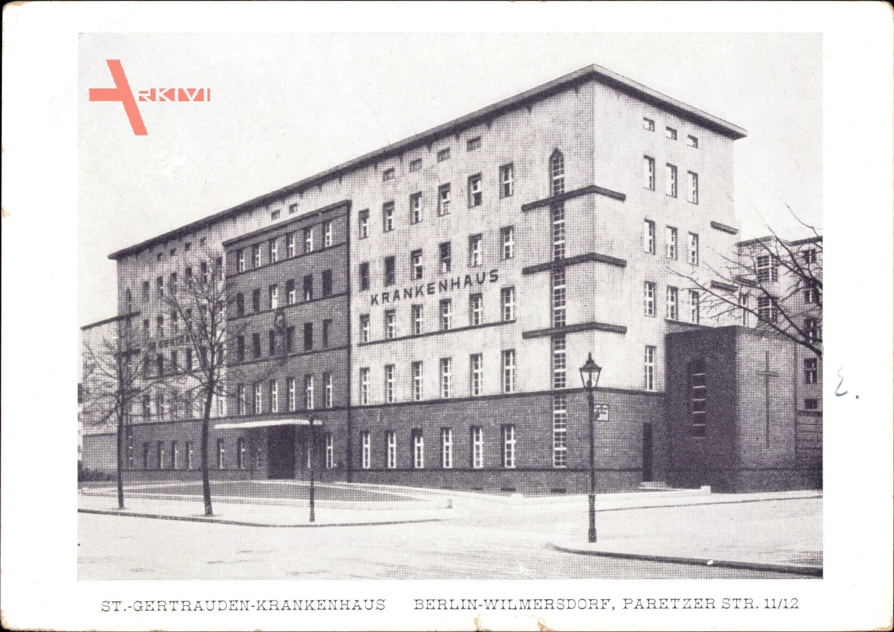 Berlin Wilmersdorf, St. Gertrauden Krankenhaus, Paretzer Straße 11