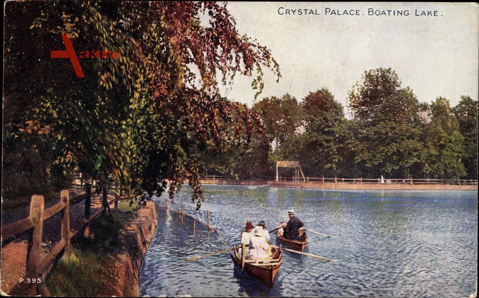London City, Crystal Palace, Boating Lake, Ruderboote