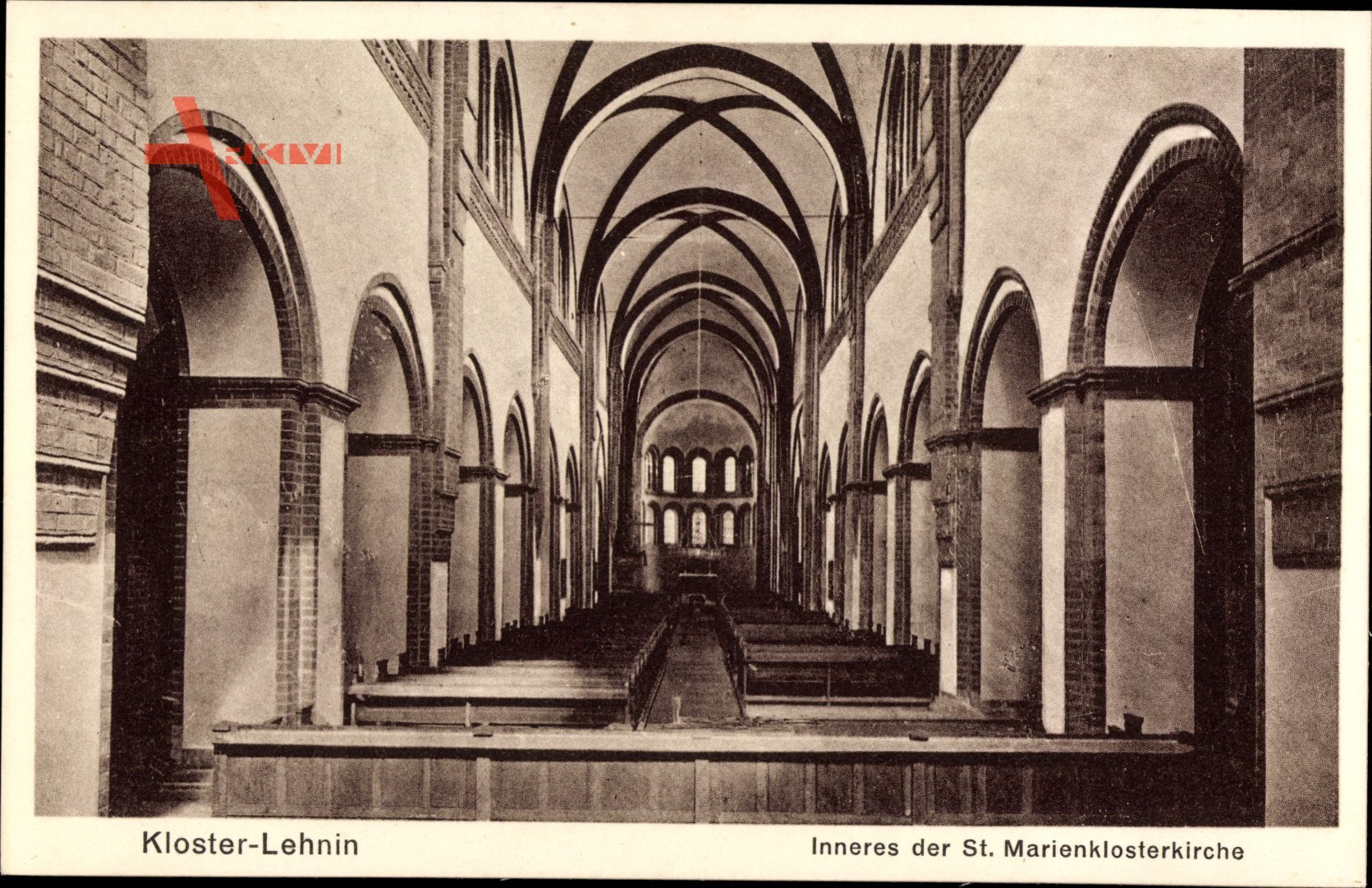 Kloster Lehnin in Brandenburg, Inneres der St. Marienklosterkirche