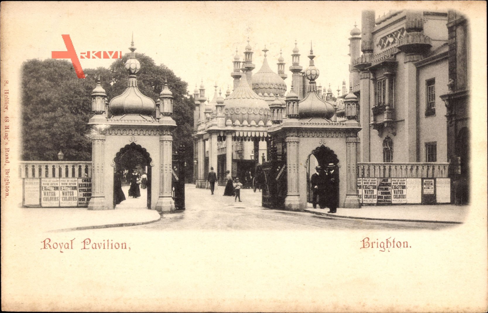 Brighton South East England, Royal Pavilion, Zwiebeltürme