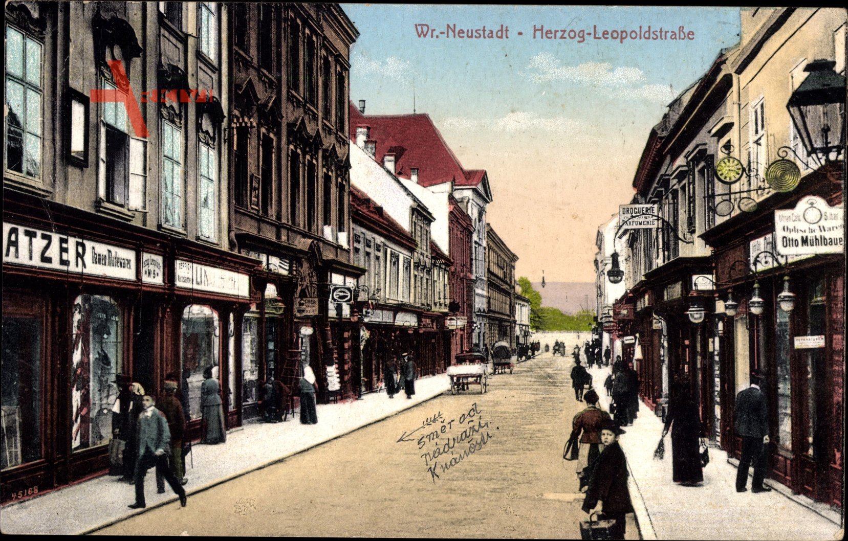 Wiener Neustadt Niederösterreich, Herzog Leopoldstraße, Geschäfte
