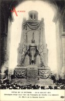 Paris, Fêtes de la Victoire, 13 Juillet 1919, Cénotaphe, Arc de Triomphe