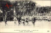 Paris, Fêtes de la Victoire, 14 Juillet 1919, Fusilliers Marins