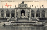 Bruxelles Brüssel, Expo, Weltausstellung 1910, Bassins avec le Quadrige