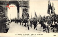 Paris, Fêtes de la Victoire, 14 Juillet 1919, Troupes Ecossaises, Schotten