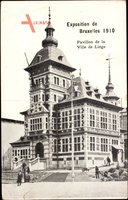 Bruxelles Brüssel, Expo, Weltausstellung 1910, Pavillon de la Ville de Liège