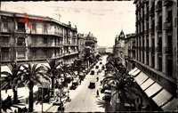Oran Algerien, Boulevard Gallieni, Straßenpartie, Palmen, Autos