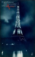 Paris, Expo, Weltausstellung 1925, Arts Décoratifs, Tour Eiffel, Eiffelturm