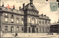 Paris XVe, Mairie, Rathaus, Eingangsbereich, Zaun