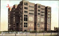 Gillingham South East England, View of Jezreels Temple, facade, street
