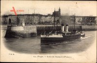 Dieppe Seine Maritime, Paquebot France, Sortie, Fährschiff, Southern Railway