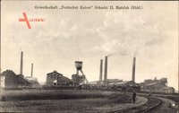 Duisburg Marxloh im Ruhrgebiet, Gewerkschaft Dt. Kaiser, Schacht II