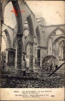 Nieuwpoort Westflandern, Kirchenruinen, Erster Weltkrieg