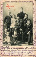 Kaiser Wilhelm II., Auguste, Kaiserfamilie, Prinzen