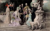 Kaiser Wilhelm II., Kaiserfamilie, Windhund, RPH