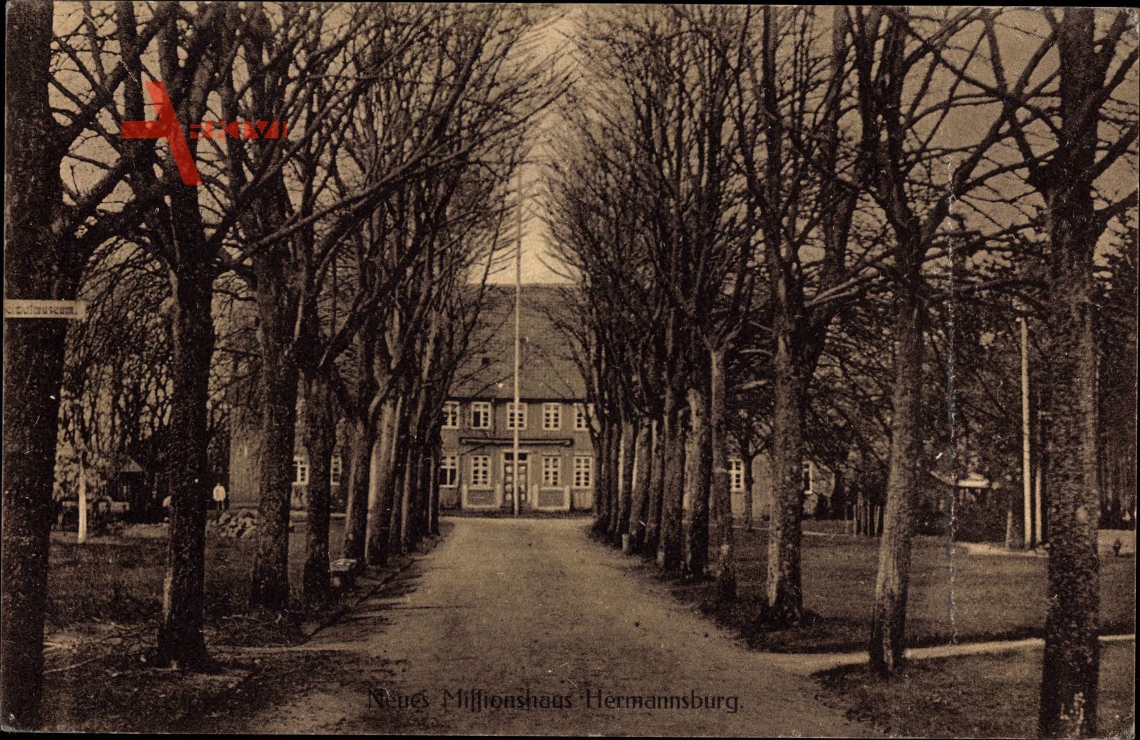 Hermannsburg in der Lüneburger Heide, Neues Missionshaus, Vorderansicht