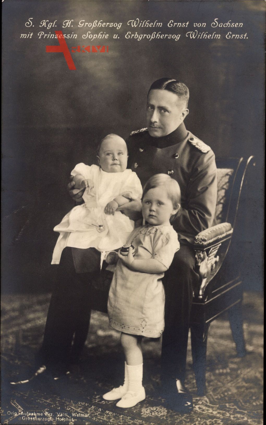 Großherzog Wilhelm Ernst von Sachsen Weimar Eisenach, Sophie und Prinz