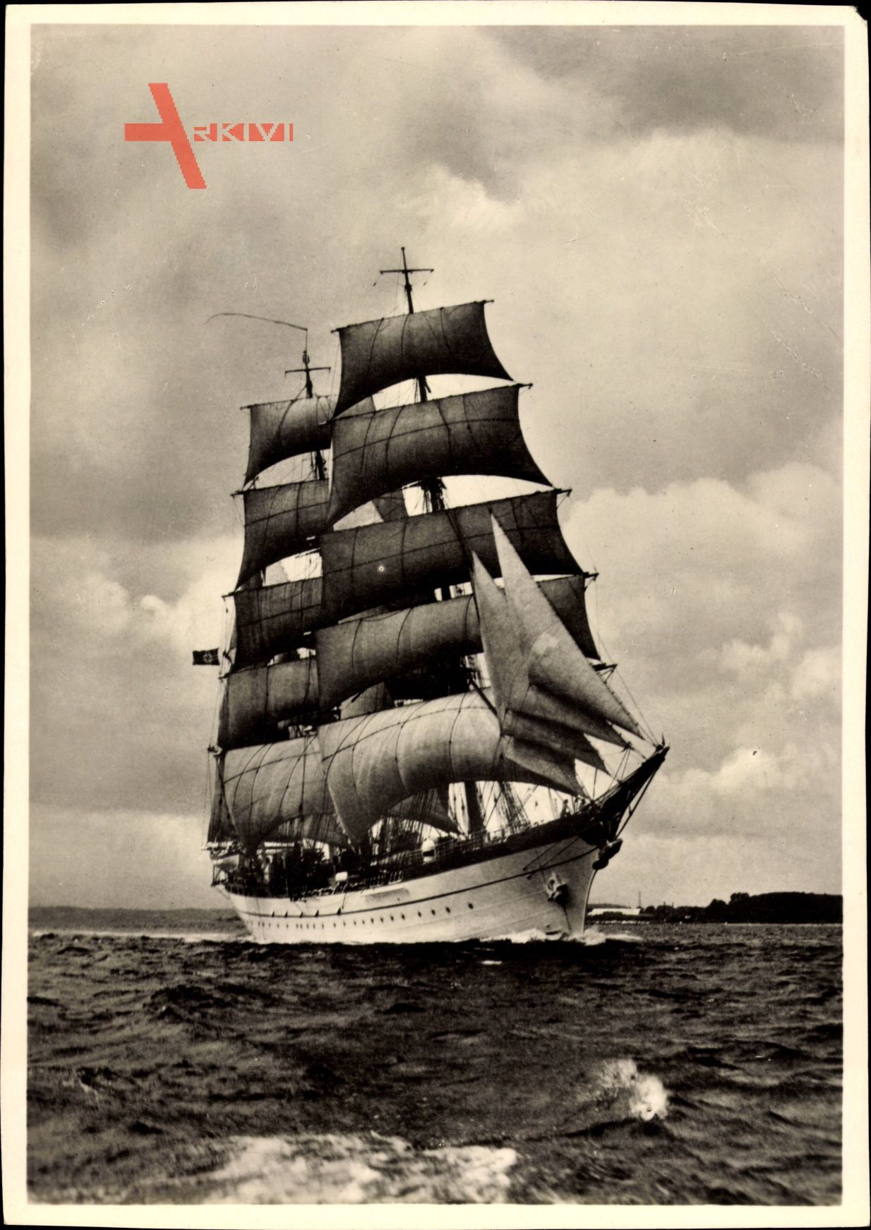 Segelschulschiff Albert Leo Schlageter, Segelschiff, Dreimastbark