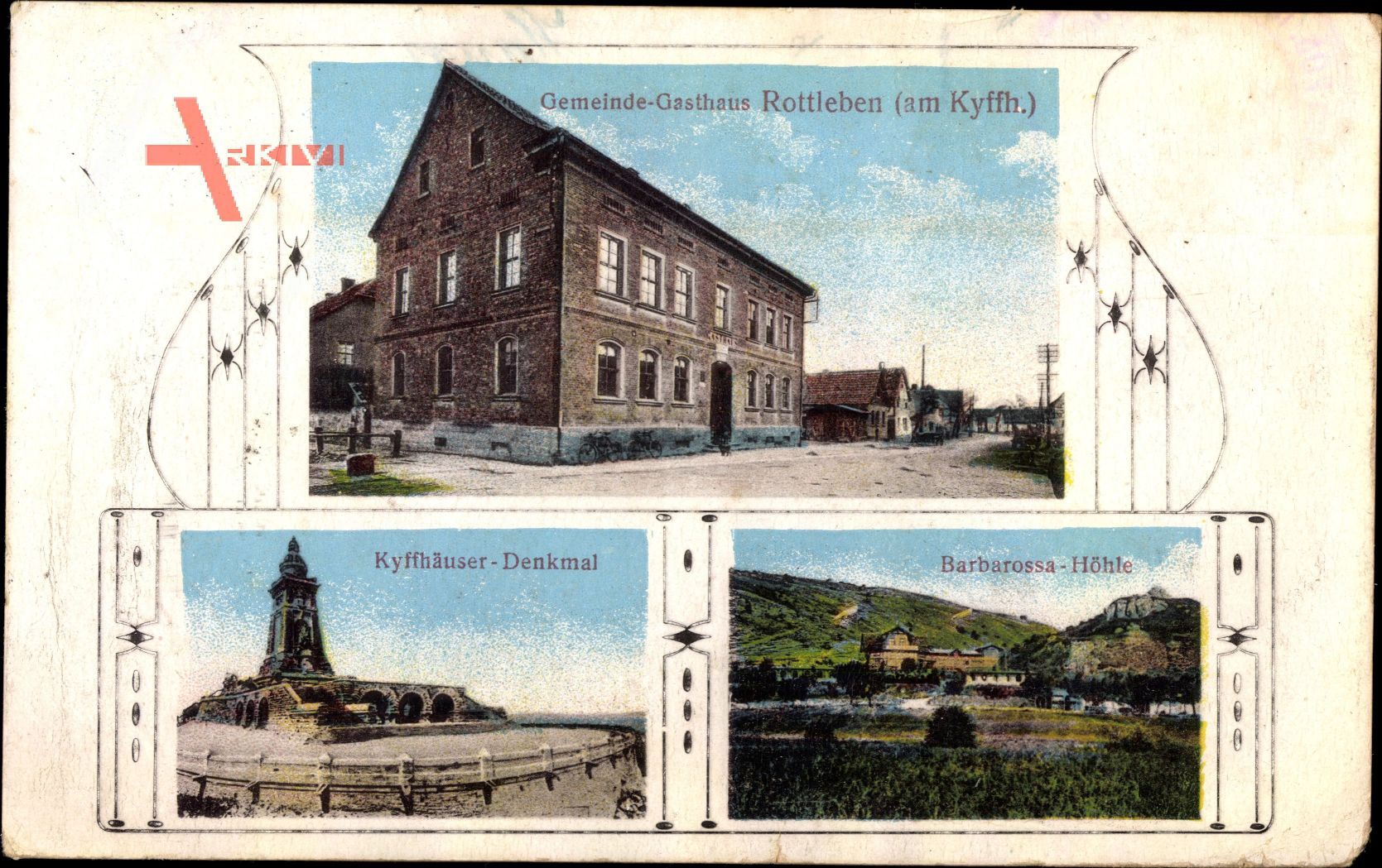 Rottleben Kyffhäuserland, Gasthaus, Kyffhäuser Denkmal, Barbarossa Höhle