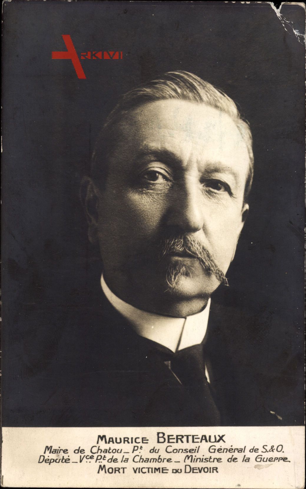 Maurice Berteaux, homme politique français, Portrait