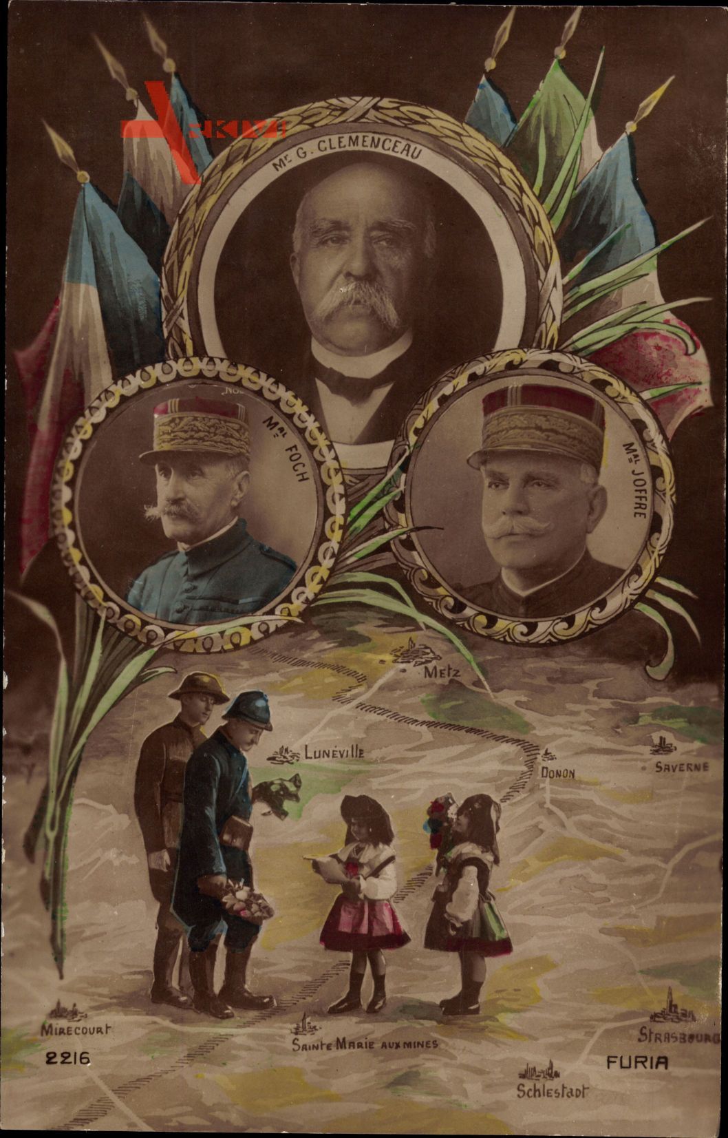 Georges Clemenceau, Maréchal Foch, Maréchal Joffre