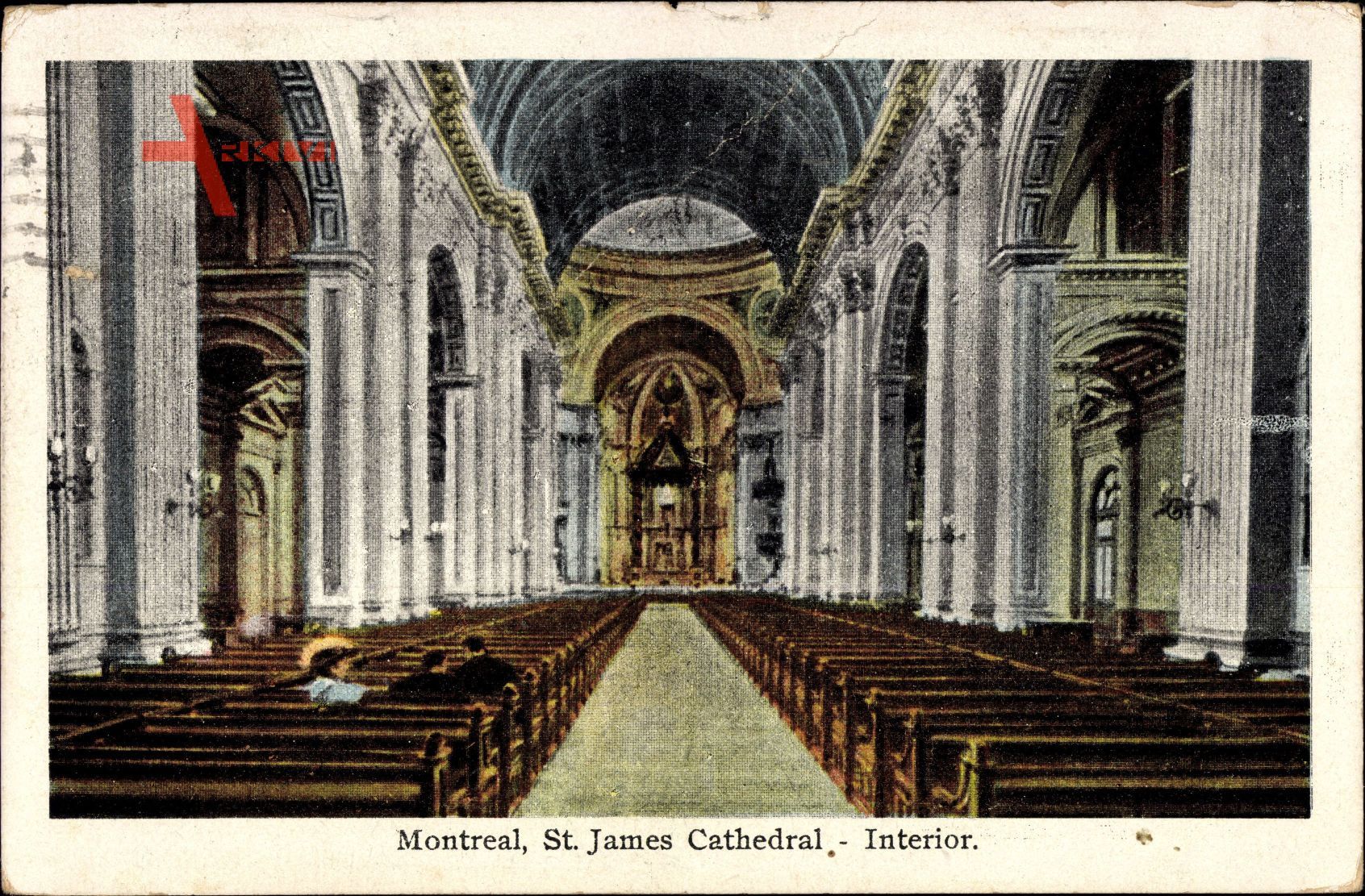Montreal Québec Kanada, St. James Cathedral, Interior, Gebetsbänke