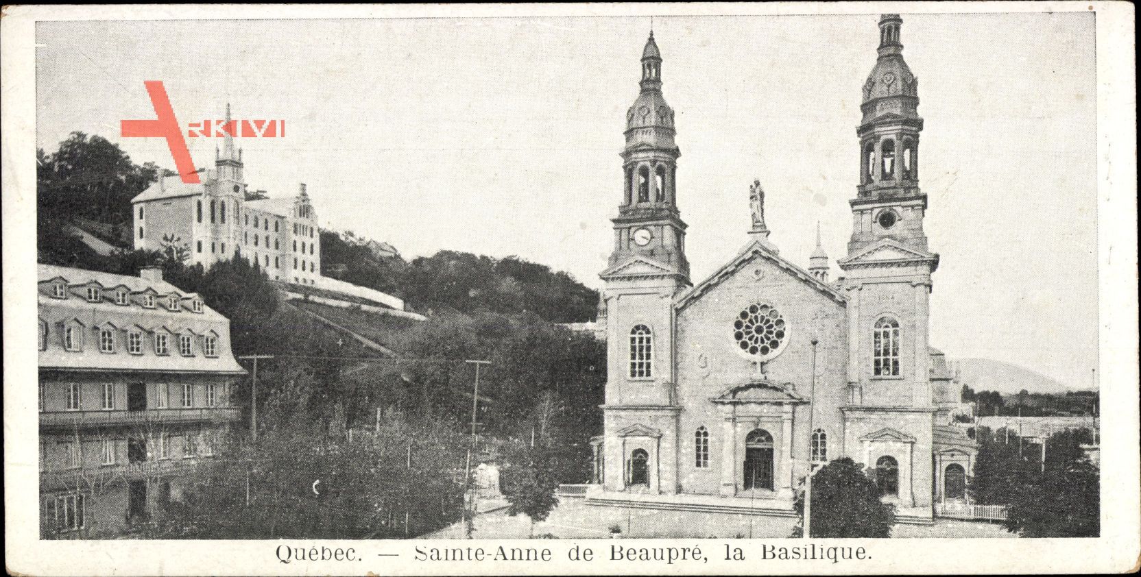 Québec Kanada, Sainte Anne de Beaupre, la Basilique, Basilika