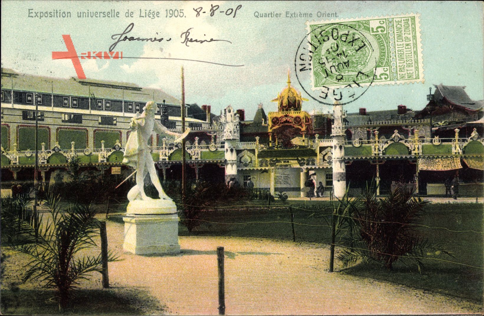 Liège Lüttich Wallonien Belgien, Quartier Extreme Orient, Weltausst. 1905