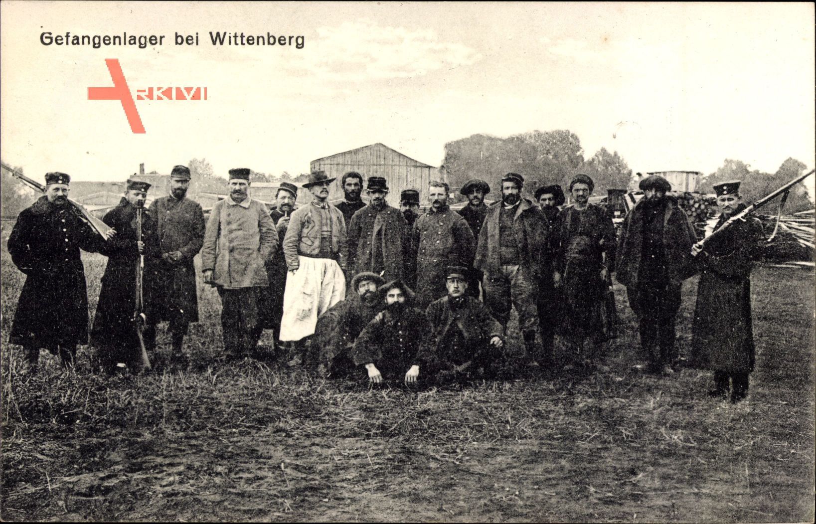 Lutherstadt Wittenberg in Sachsen Anhalt, Gefangenenlager, Franz. Soldaten