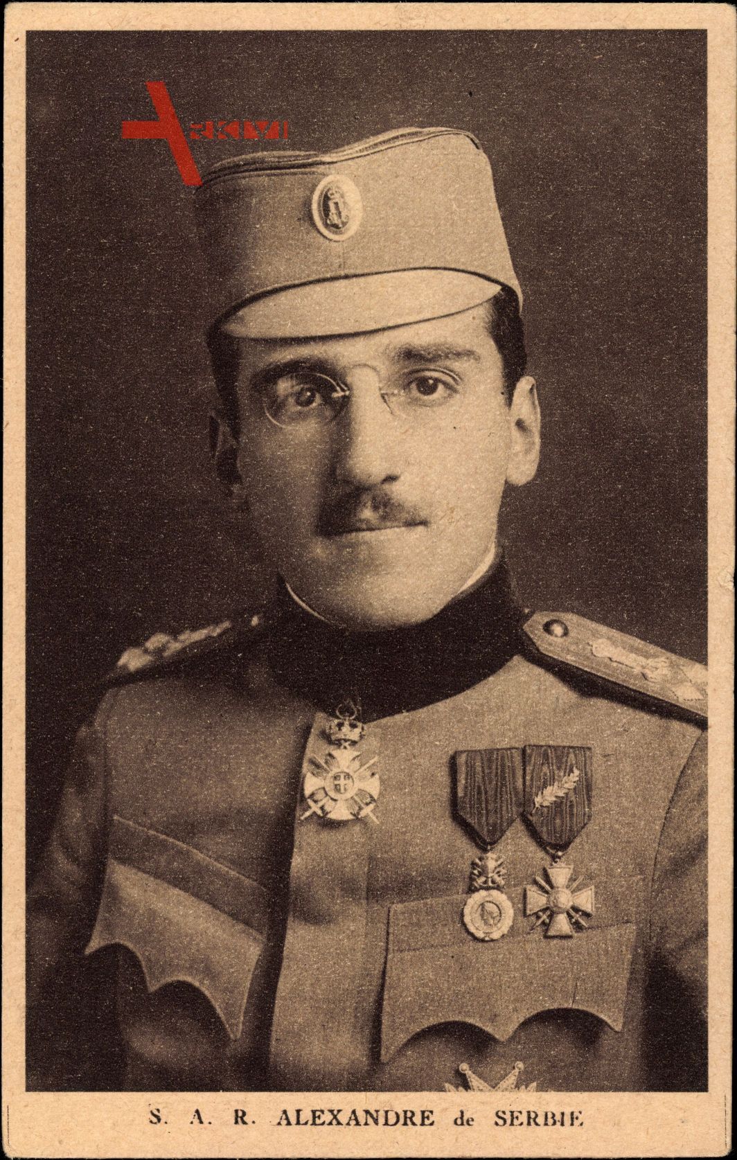 König Alexander I. Karađorđević von Serbien, Portrait, Jugoslawien
