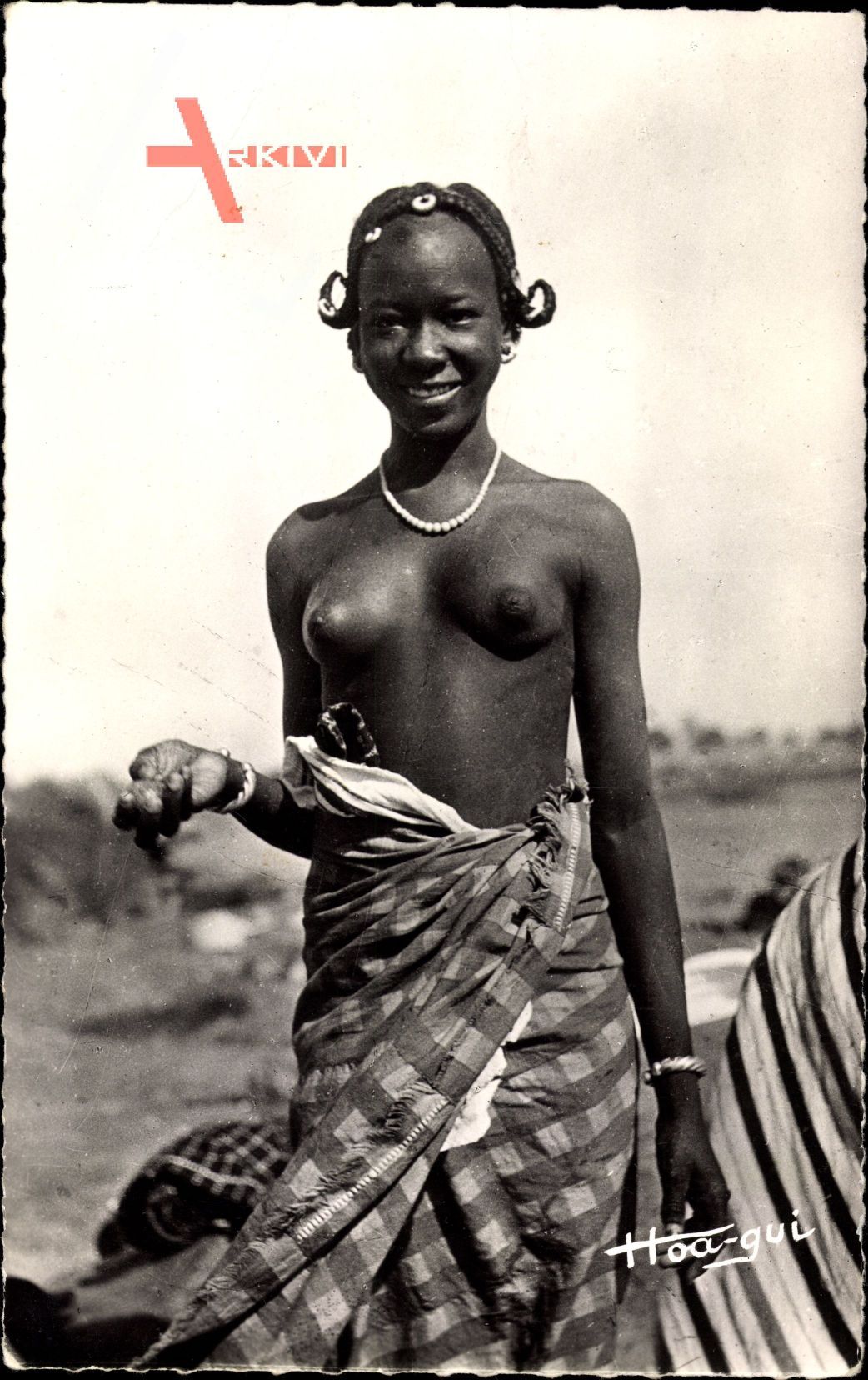 Afrique Occidentale Francaise, Jeune Femmes, Junges Mädchen, Barbusig