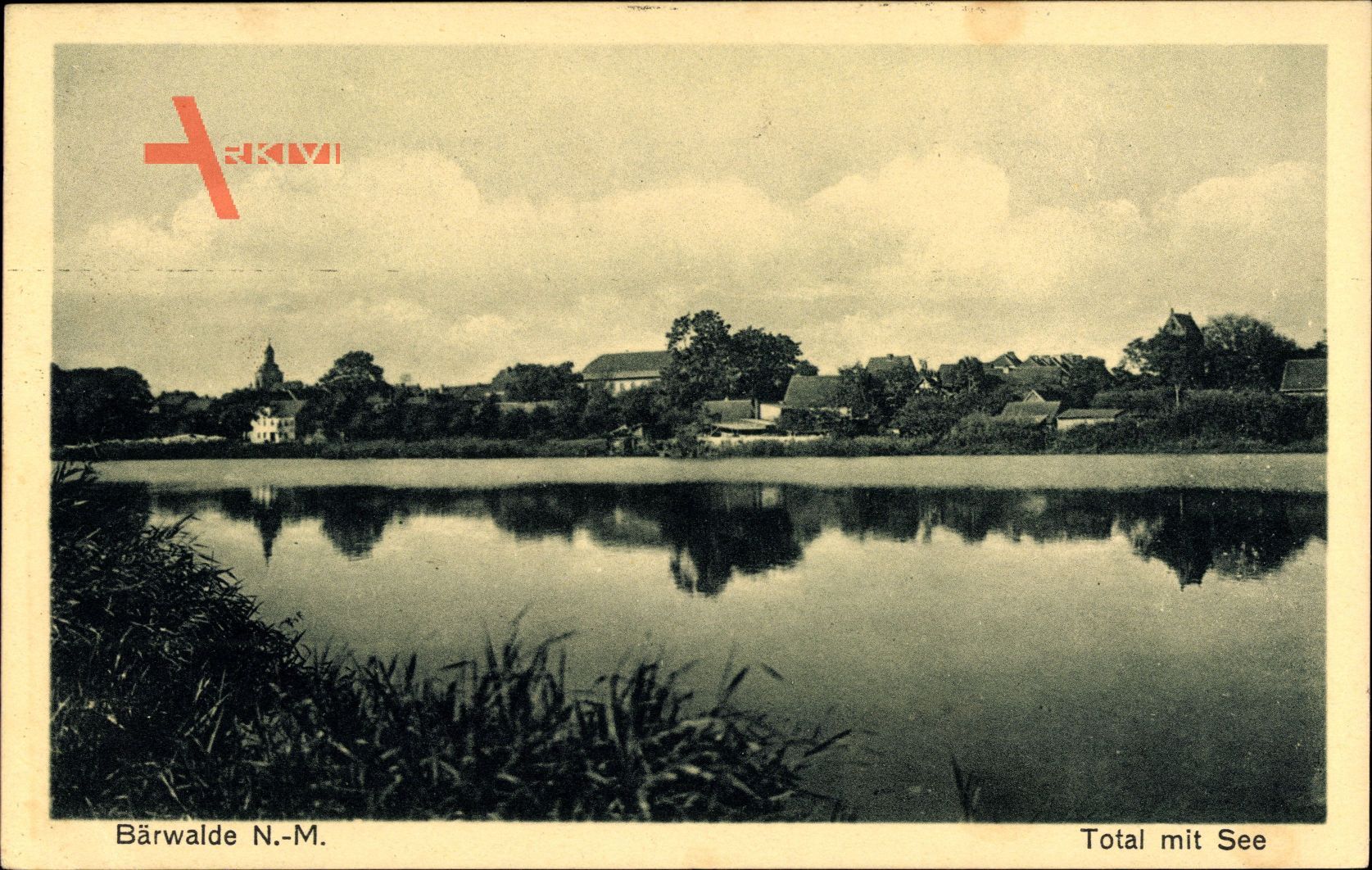 Mieszkowice Bärwalde Neumark Ostbrandenburg, Totale mit See
