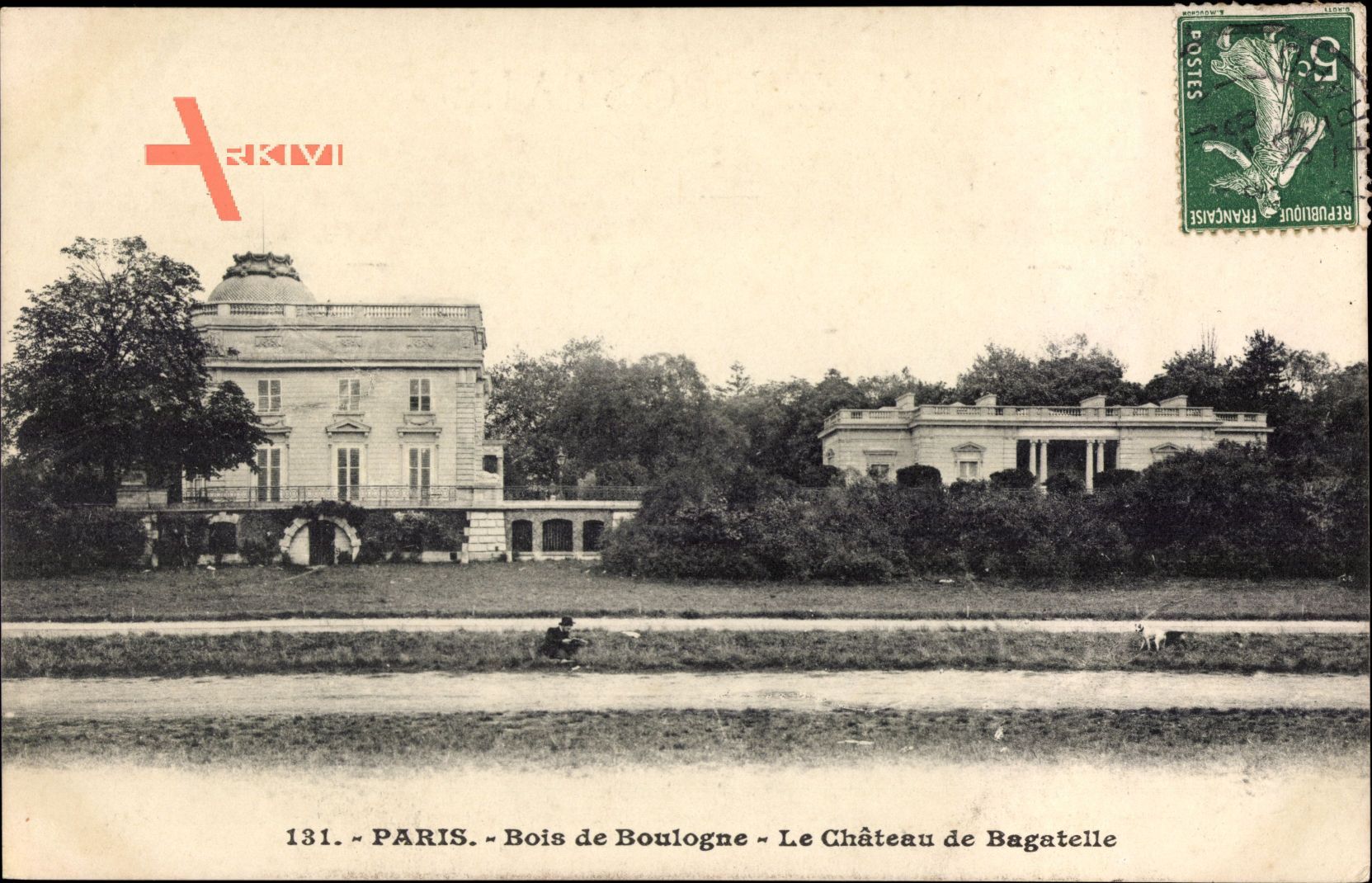Paris, Bois de Boulogne, Le Château de Bagatelle, Schloss