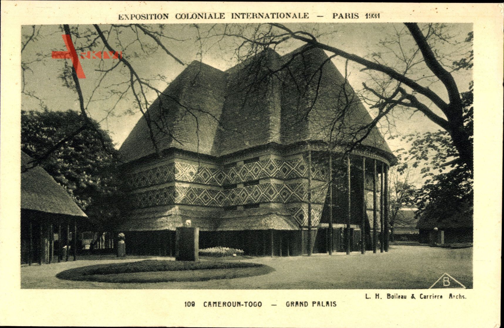 Paris, Expo Coloniale, Weltausstellung 1931, Cameroun Togo