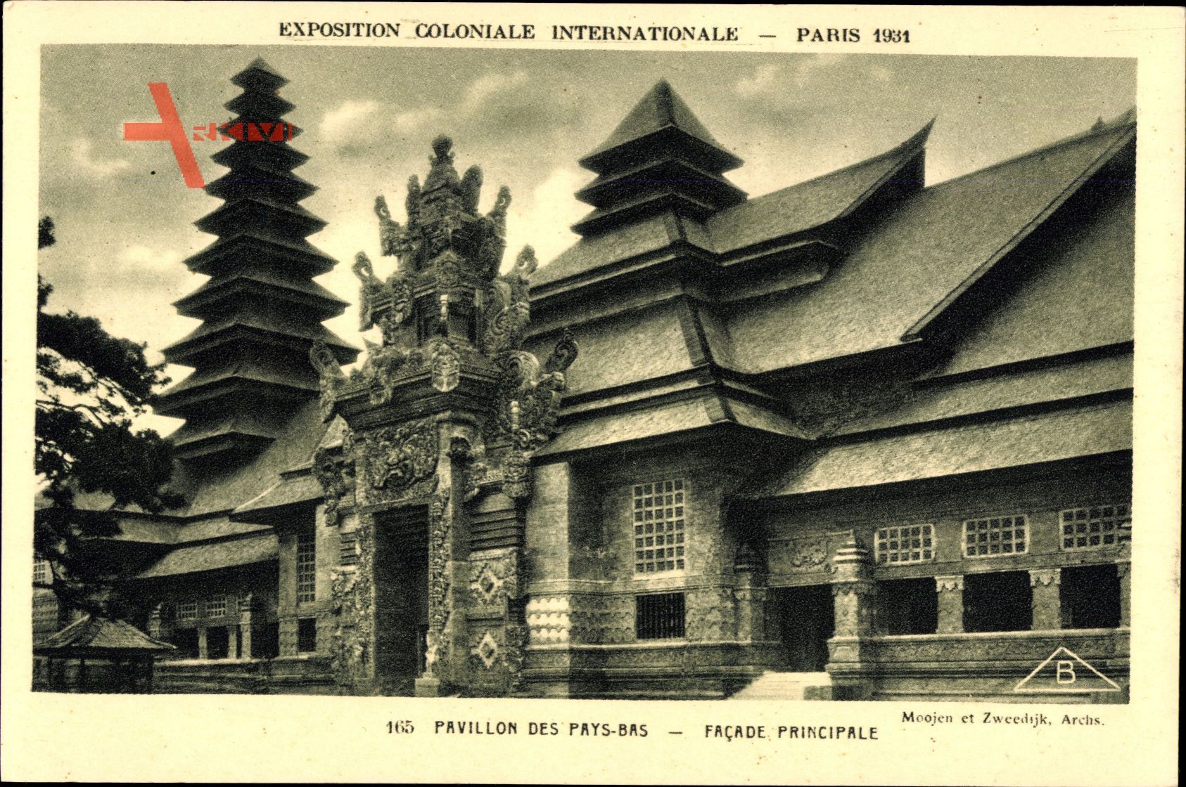 Paris, Expo Coloniale, Weltausstellung 1931, Pays Bas