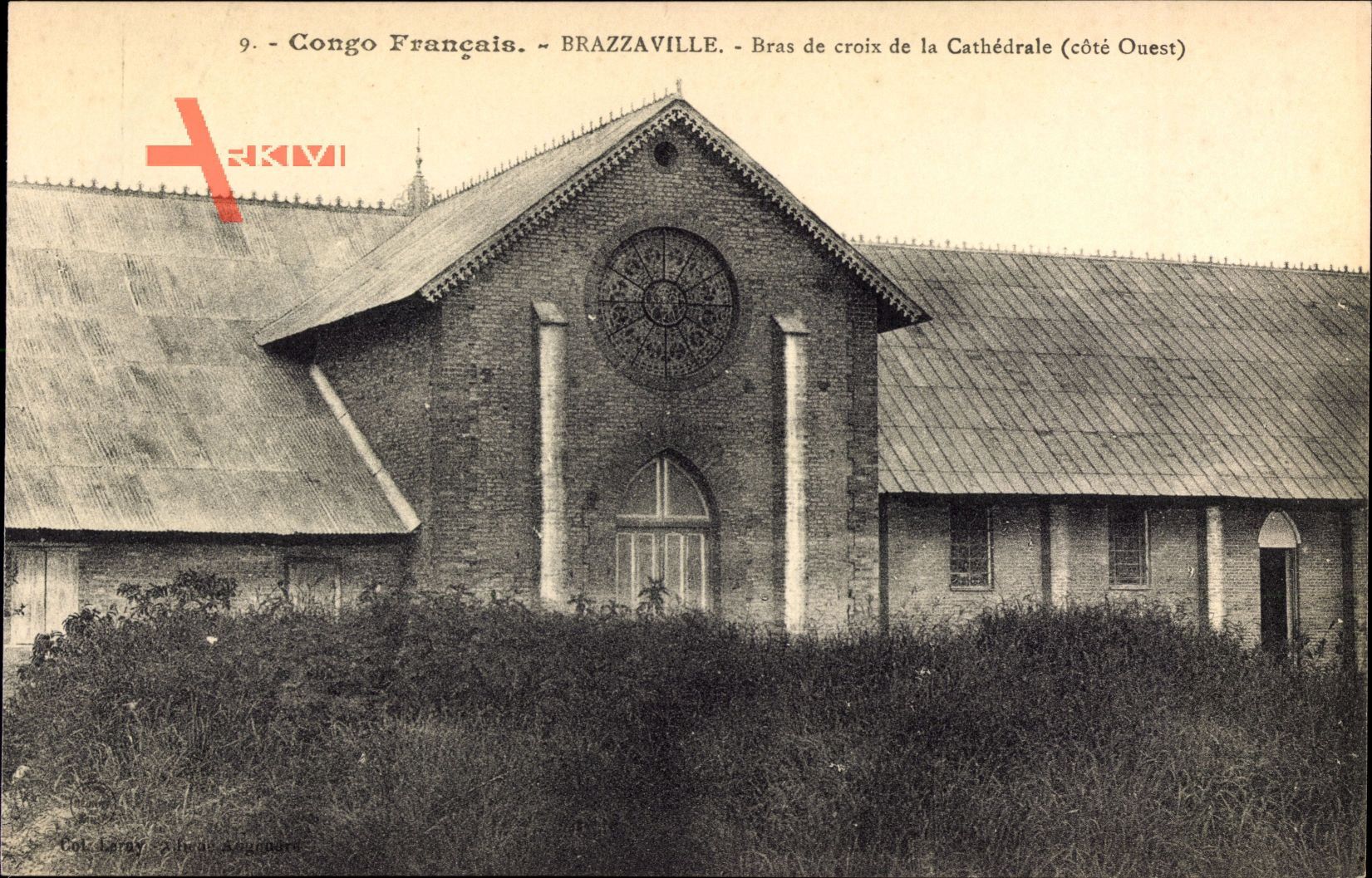 Brazzaville Franz. Kongo, Bras de croix de la Cathedrale, cote Ouest