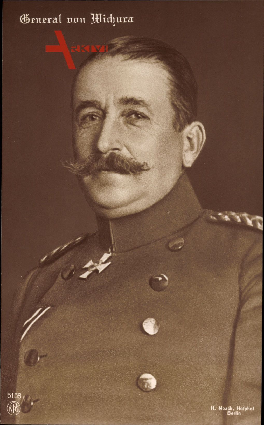 General Georg von Wichura, Kaiserreich, NPG 5158