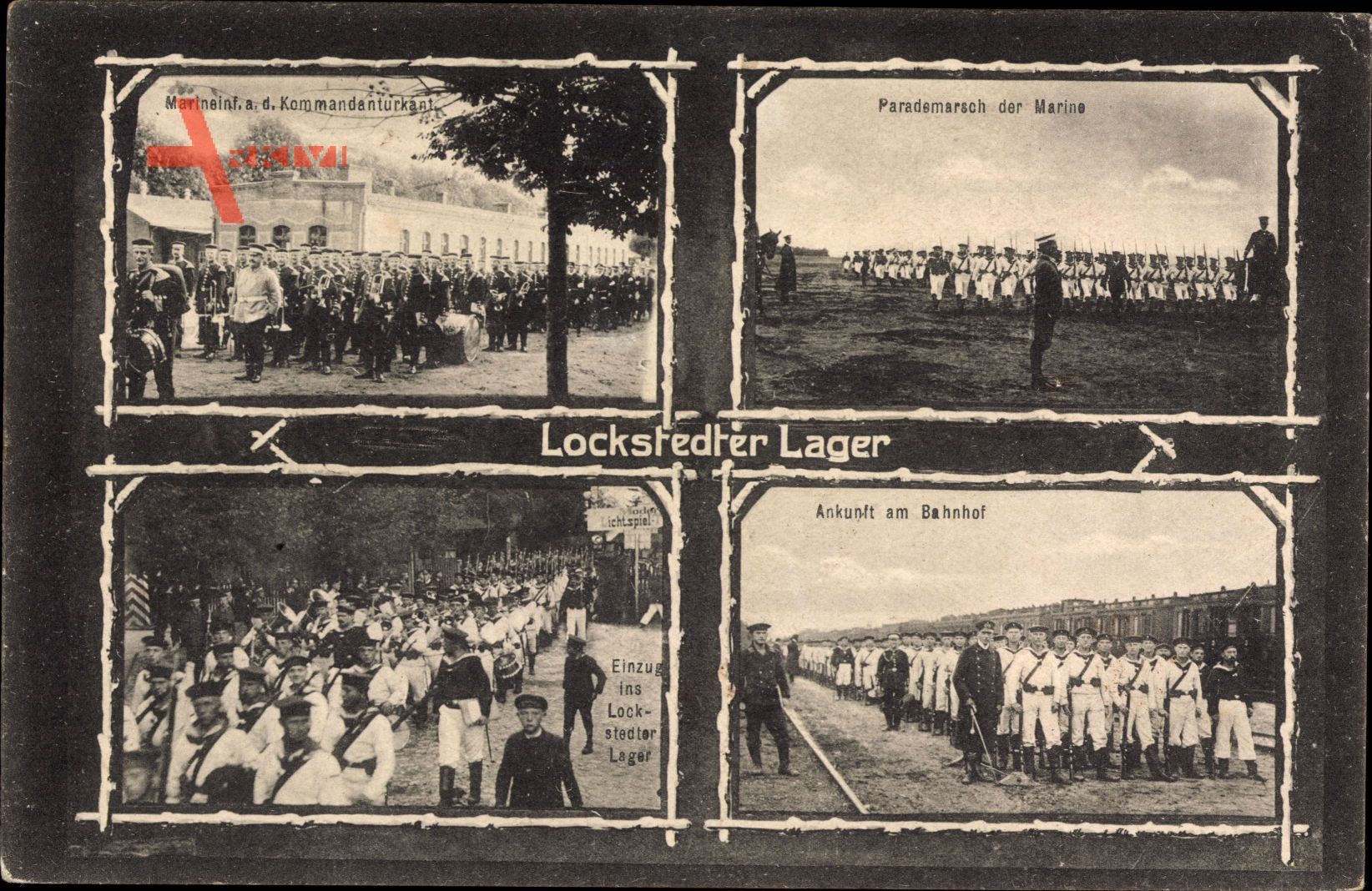 Lockstedt im Kreis Steinburg, Lockstedter Lager, Soldaten, Parademarsch