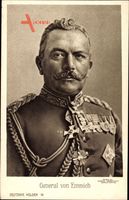 General Otto von Emmich, Portrait, Uniform, Orden