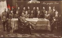 Kaiser Wilhelm II., Generalstab, Aus großer Zeit, NPG 5090