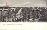 Altes Lager Niedergörsdorf, Blick auf das alte Lager, Baracken