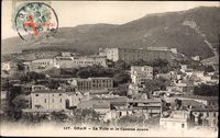 Oran Algerien, La Ville et la Caserne neuve, Blick auf den Ort, Kaserne