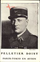 Georges Pelletier Doisy, Französischer Militärpilot, Paris Tokio en Avion
