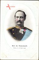 Passepartout König Friedrich VIII. von Dänemark, Paris, 15 Juni 1907