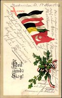 Heil und Sieg, Kaiserreich, Türkei, Österreich, Italien