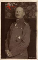 Oberst Fritz von Selle, Kommandeur IR 95, 1914 bis 1918, Merité Orden