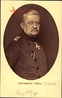 Passepartout Generaloberst Karl von Bülow, Uniform, Portrait
